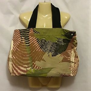 Kipling RYNE Print Circular Large Tote Bag & Pouch